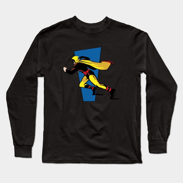 Hourman Long Sleeve T-Shirt by NeverKnew_Lane